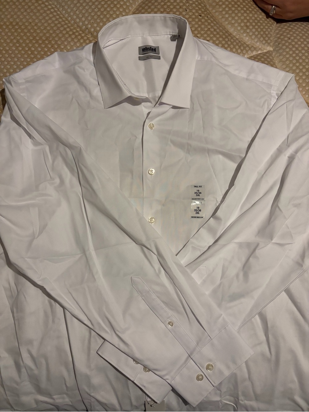 White Men's Dress Shirt